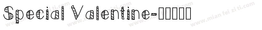 Special Valentine字体转换